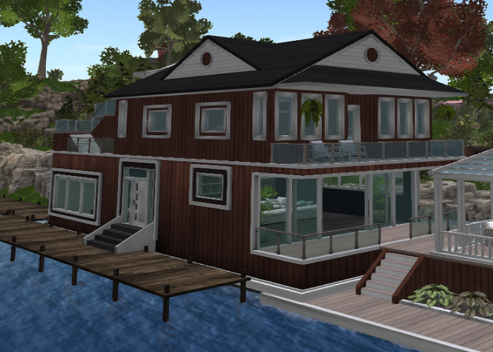 Second Life Marketplace DVINE DESIGNS BELLISSERIA HOUSEBOAT WINDLASS